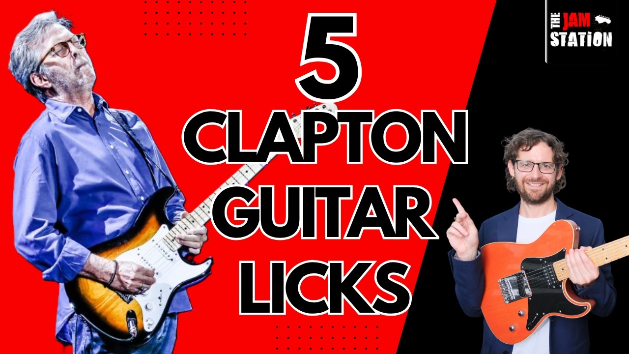 Unlocking Eric Clapton - 5 Clapton Guitar Licks Lesson