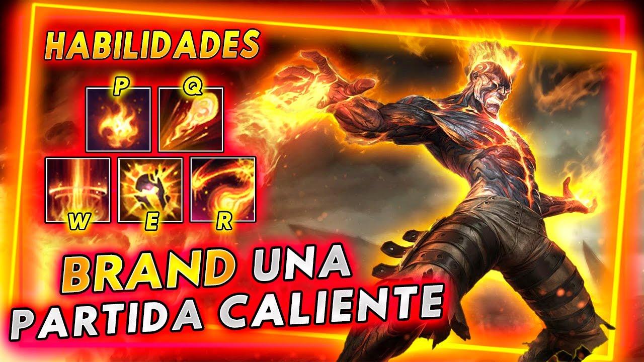 ⚠️BRAND | Asi puedes jugar con el verdadero REY del INFIERNO | Partida CALIENTE- League Of Legends⚠️