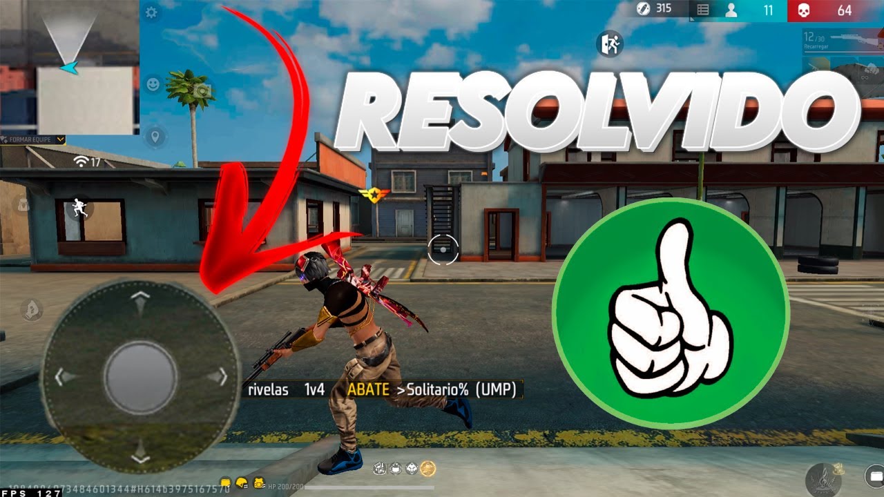 BUG DO ANALOGICO NO FREE FIRE EMULADOR 2025 RESOLVIDO!! APRENDA A CORRIGIR BUG DO ANALOGICO🙅‍♂️