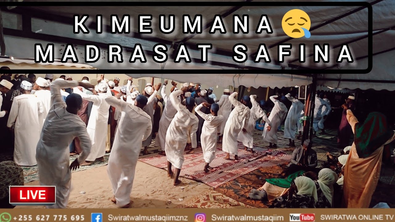 🔴#live :KIMEUMANA MADRASAT SAFINA WAAMSHA MOTO MKALI ( MAKARIBISHO ) 2022