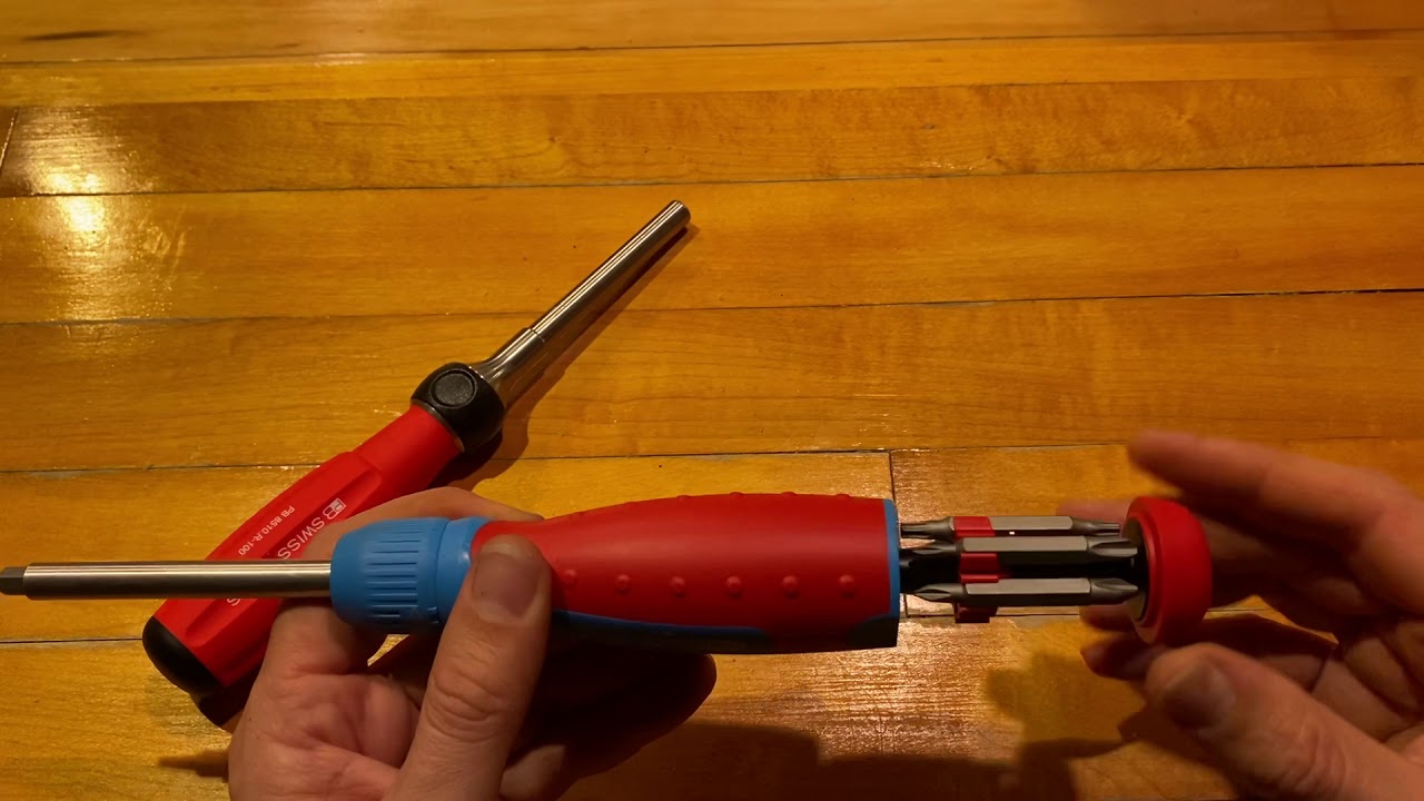 PB Swiss Ratcheting Screwdriver vs Channellock