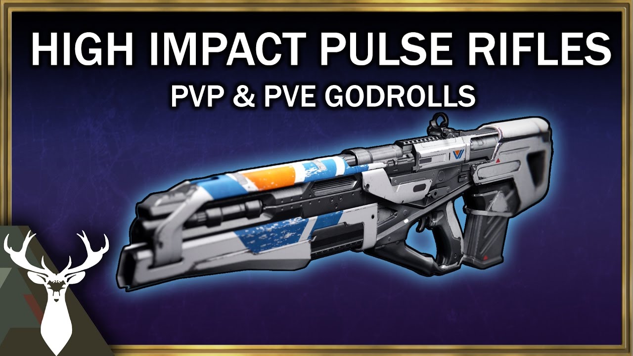 Rise of Iron: High Impact Pulse Rifles - Which is the best? (PvP & PvE Godrolls)