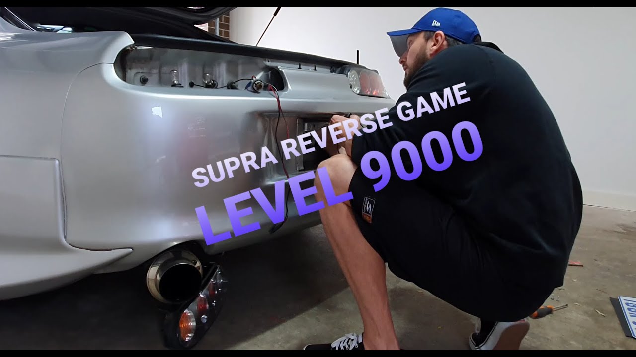MKIV SUPRA REVERSE CAMERA INSTALL!!!
