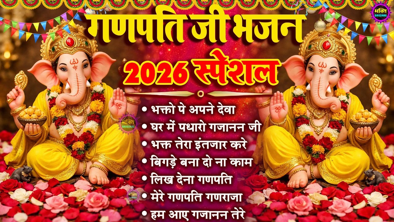 2026 Nonstop Ganesh Bhajan | नॉनस्टॉप गणेश भजन |  Ganpati Baba Latest Bhajan 2026 | Nonstop bhajan