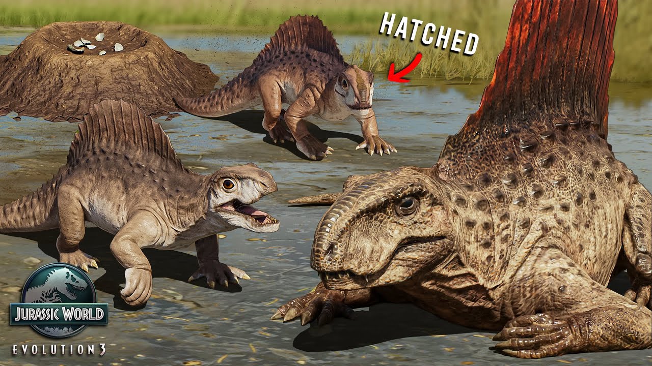 All 83 BABY-DINOS HATCHING ANIMATIONS - Jurassic World Evolution 3