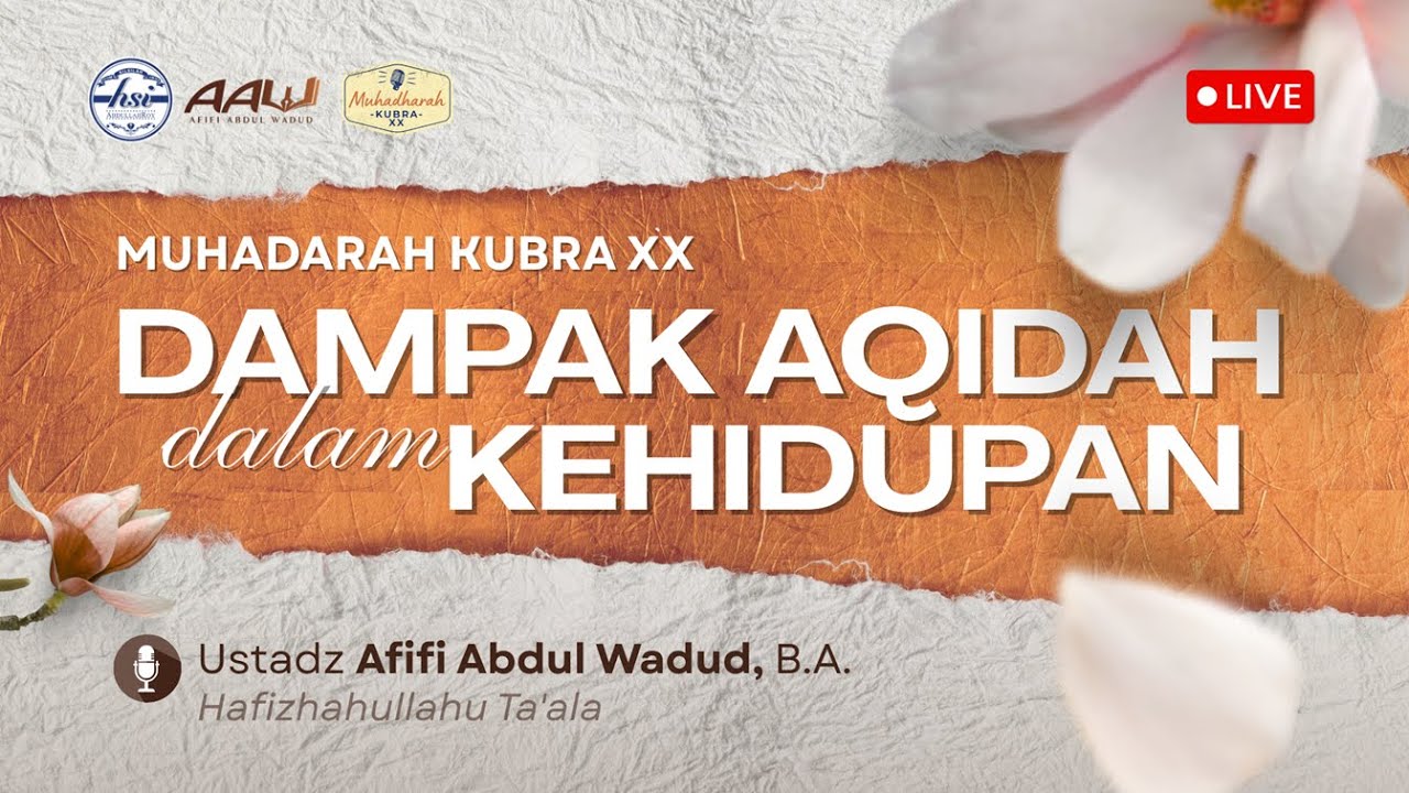 MUHADHARAH KUBRA Ke 20 - 