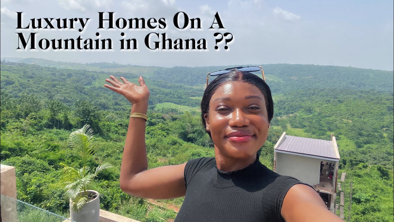 THIS DIASPORA DEVELOPER IS BUILDING SOLAR LUXURY HOMES ON A MOUNTAIN IN ABURI, GHANA.