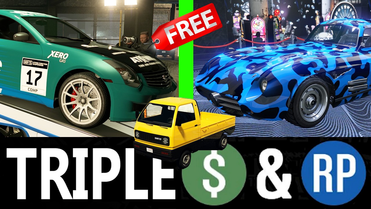 GTA 5 - NEW CAR & FREE CARS! DRIFT EVENT WEEK TRIPLE MONEY! - Event Week | Discounts & More!