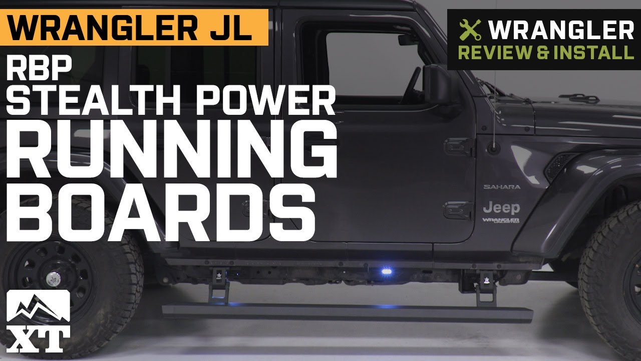 Jeep Wrangler JL 4-Door RBP Stealth Power Running Boards Review & Install