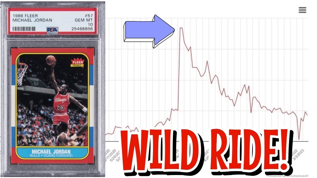 The wild ride of the 1986 Fleer Michael Jordan PSA 10 basketball card!