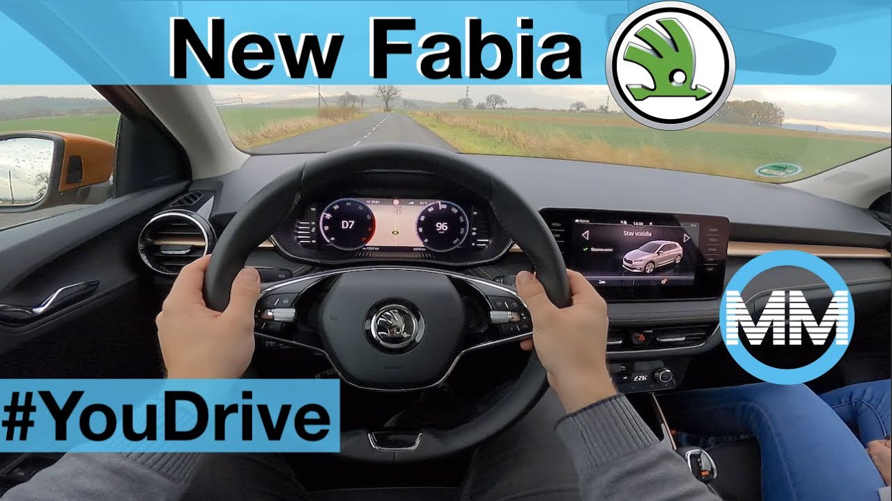 2021 Skoda Fabia 1.0 TSI (81 kW) PΟV Test Drive + Acceleration 0-200 km/h