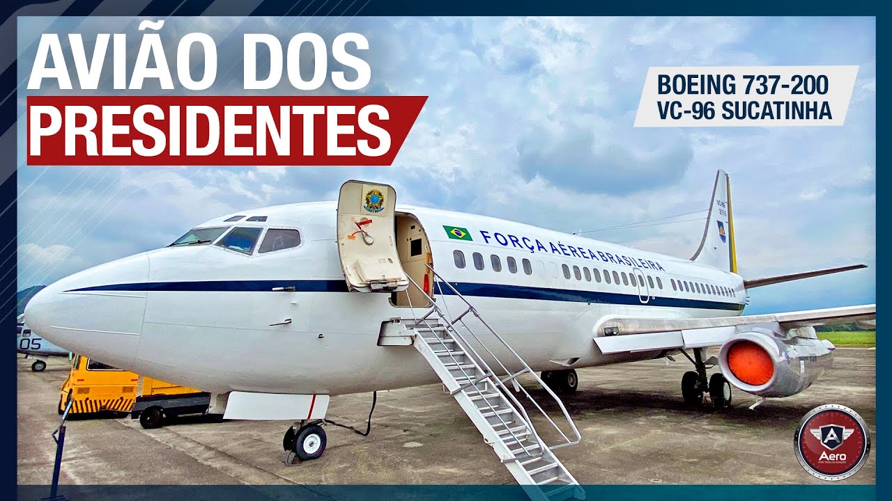 Por dentro do VC-96 SUCATINHA - O BOEING 737-200 PRESIDENCIAL DO BRASIL