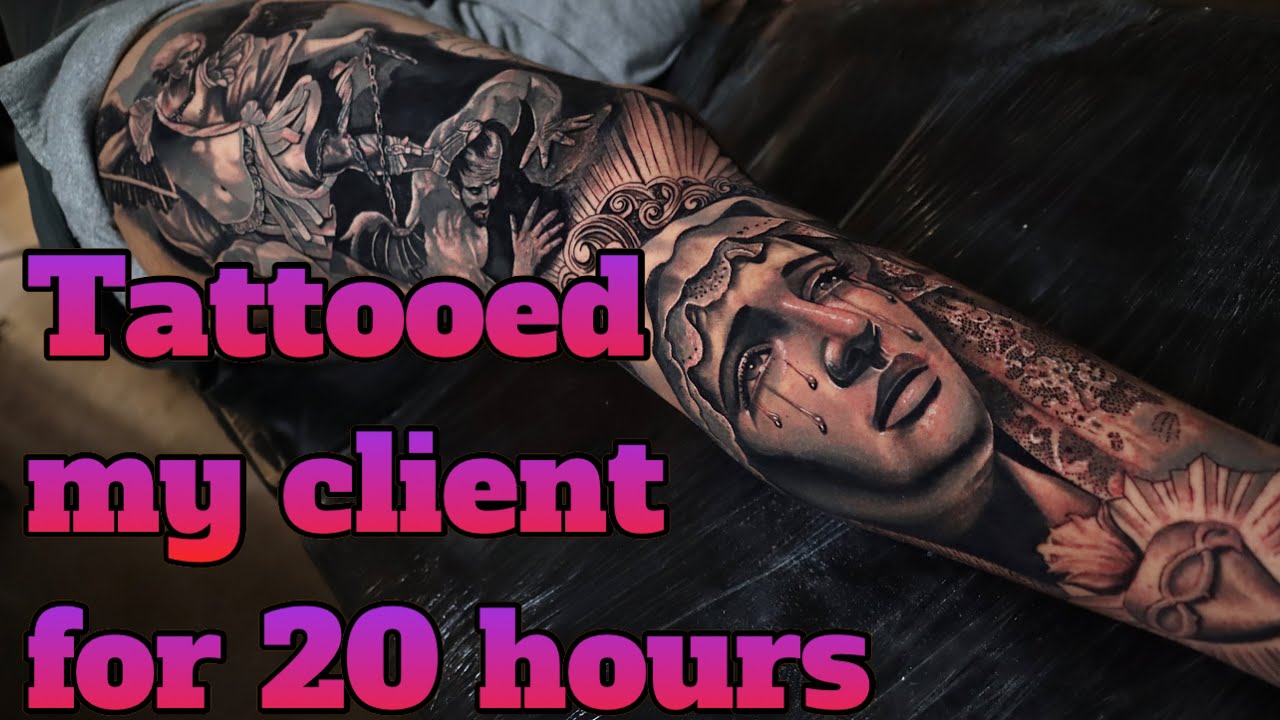 OUTER LEG SLEEVE COVER UP IN 20 HOURS