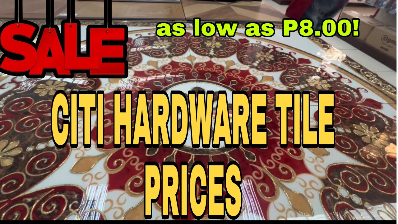 TILE PRICES IN CITI HARDWARE JARO ILOILO 60x60 | 50x50 etc. |SALE ‼️