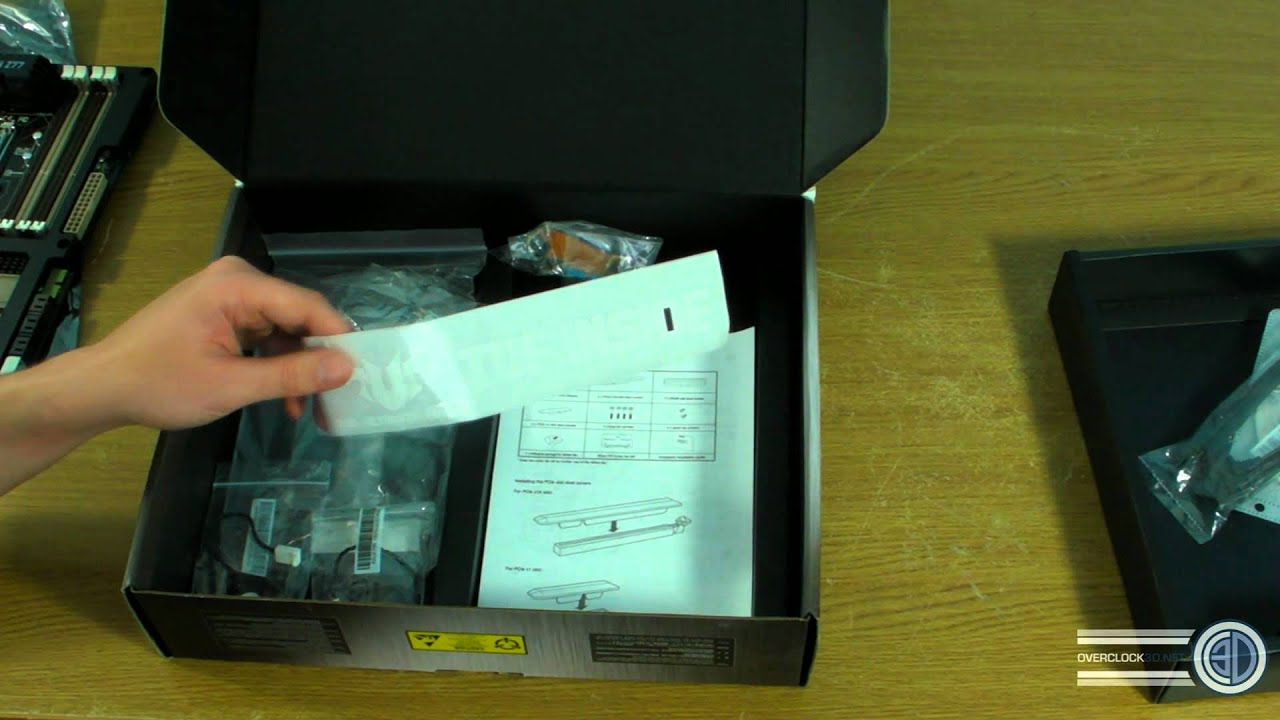 Asus Sabertooth Z77 First Look - Ivy Bridge 1155 Review