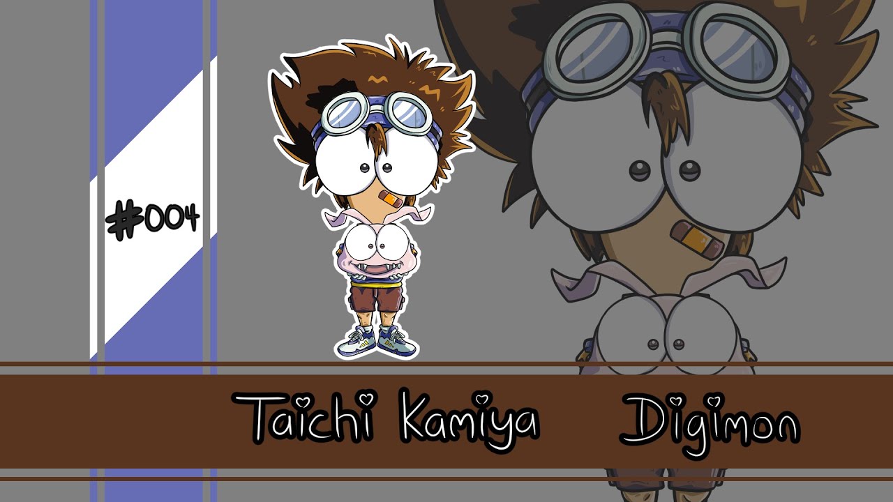 004 Taichi Kamiya (Digimon) Timelapse