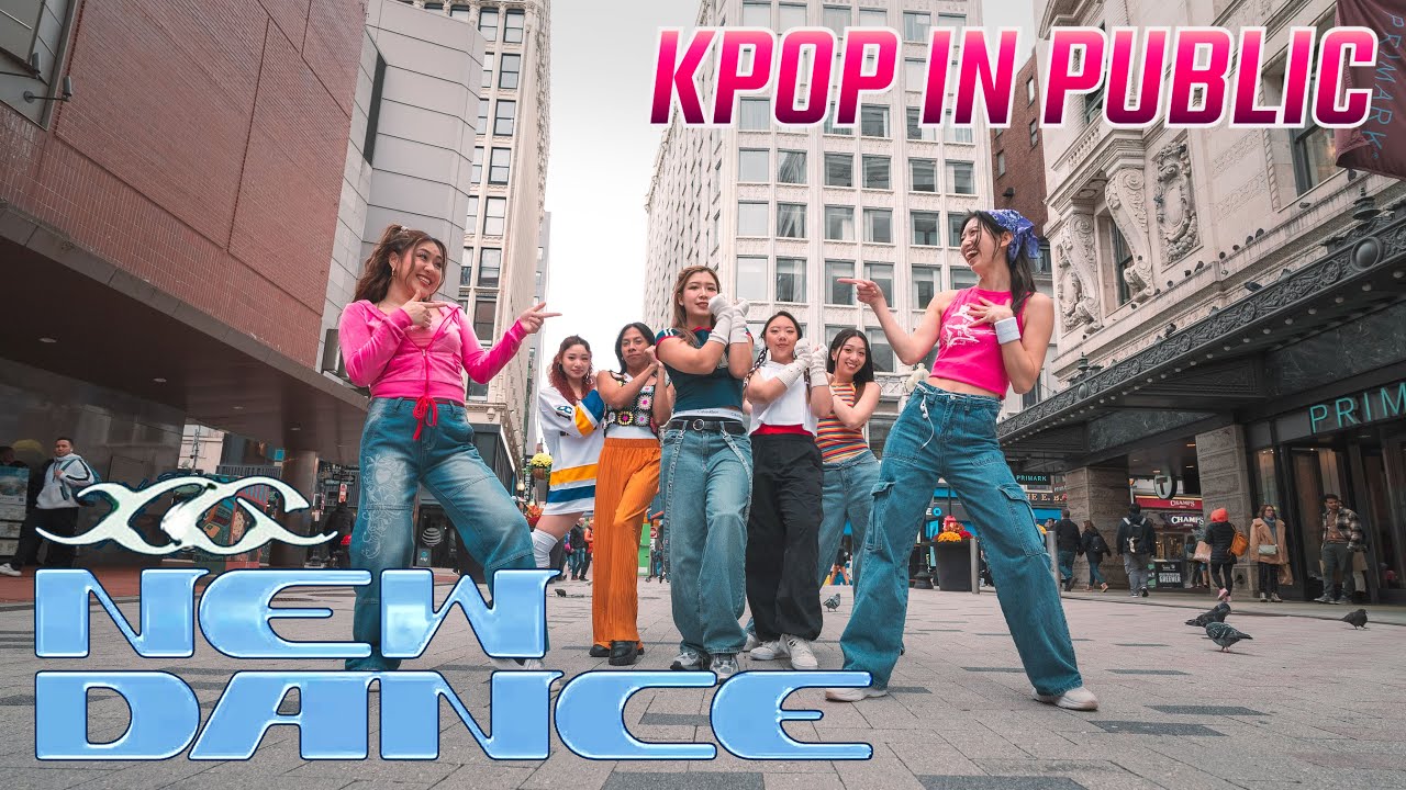 [DANCE IN PUBLIC - ONE TAKE] XG - 'NEW DANCE' | Full Dance Cover by HUSH BOSTON
