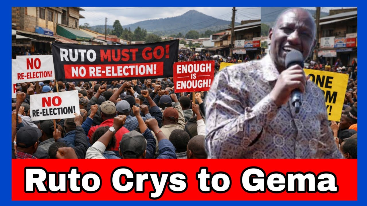 Ruto's CSs Chased Away in Gema for begging TUTAM;Mount Kenya Rejects Ruto’s 2027 re-election Crys