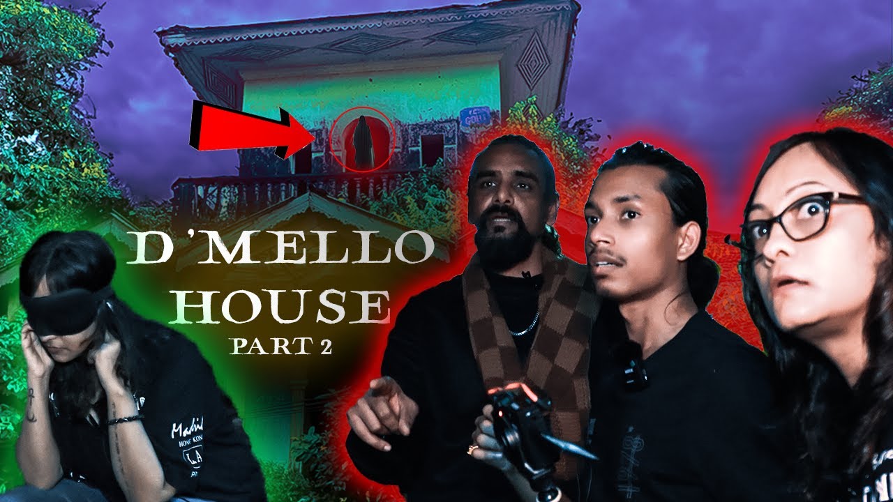 HOUSE OF DARK SECRETS!| Paranormal investigations - The D'mello House Part 2 | Ghost Encounters Week