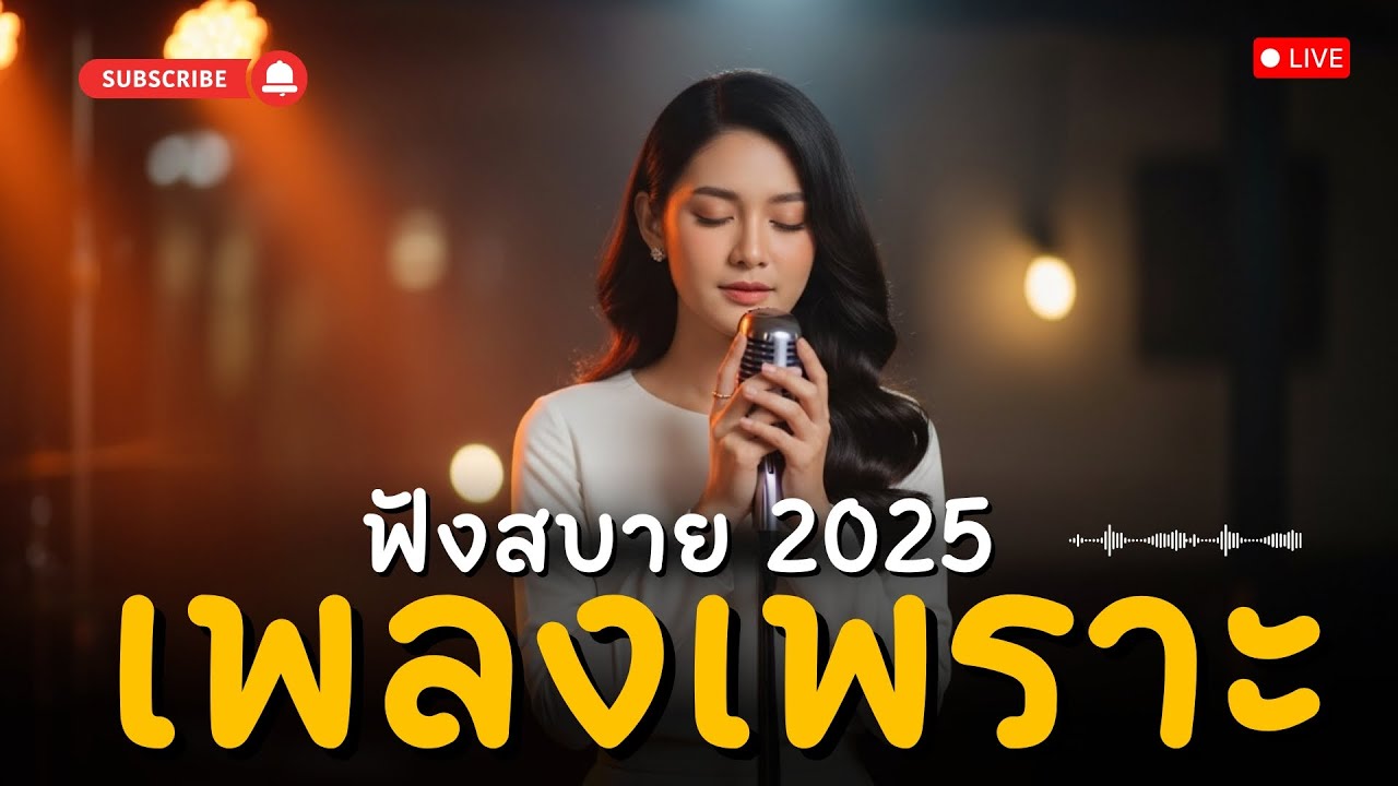 🔴 LIVE | เพลงเพราะ ๆ ฟังสบาย 🎶 ตอนทำงานหรือขับรถ ชิลๆ ต่อเนื่อง 24 ชม. | Thai Pop-R&B Acoustic 2025