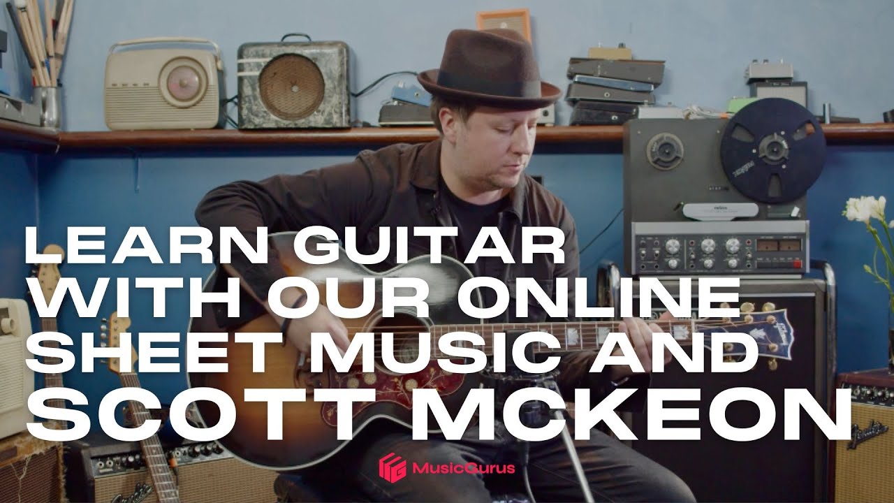 Learn Blues Guitar with Online Sheet Music and Scott Mckeon