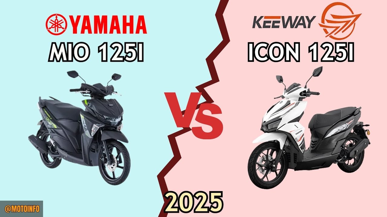Mio i125 vs Keeway Icon 125i 2025 &ndash; Price, Full Specs & Features Comparison