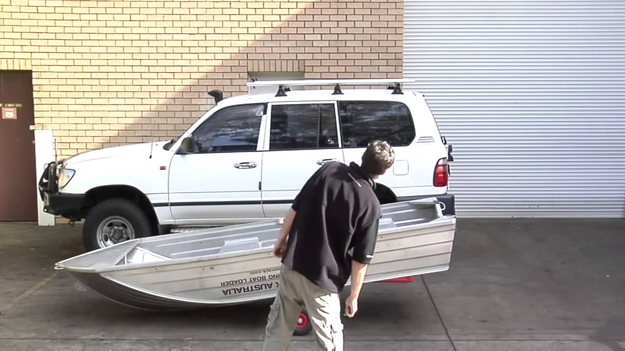 Rhino Rack   Side Boat Loader Installation Part 3   Boat placement