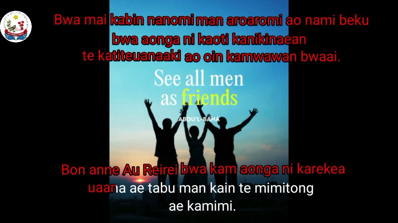 Kam aki ataa bukina ngke Ti kariki ngkami...karaoke version by Kiribati Nightingale singers
