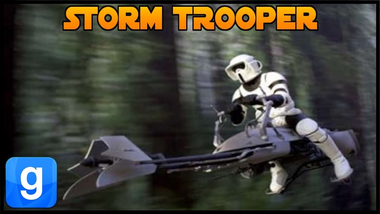 Speeder Bike Training (Garry's Mod | Star Wars RP)