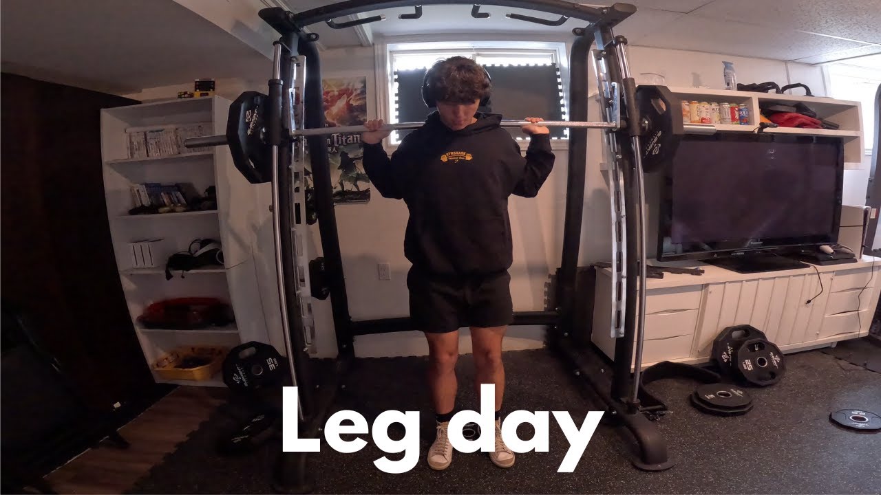 Day 1 of Summer Bulk – Brutal Quad & Hamstring Session