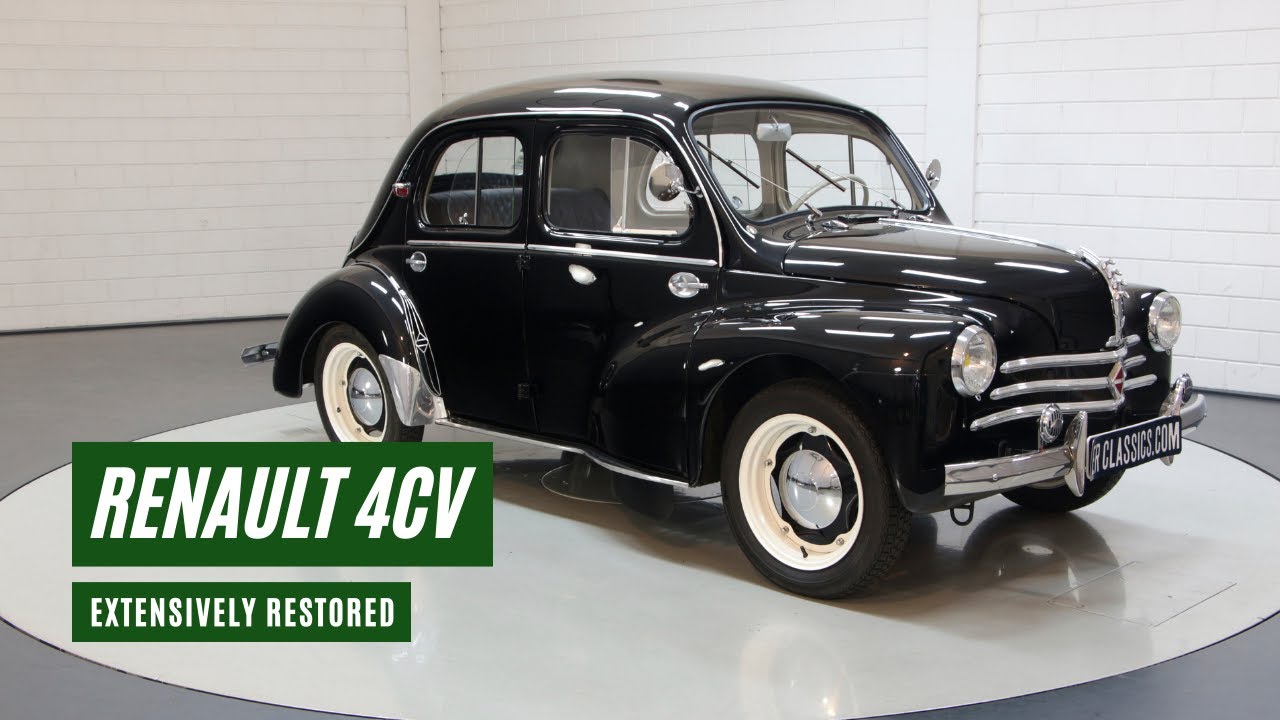 Renault 4CV | Extensively restored | Top condition | 1955 -VIDEO- www.ERclassics.com