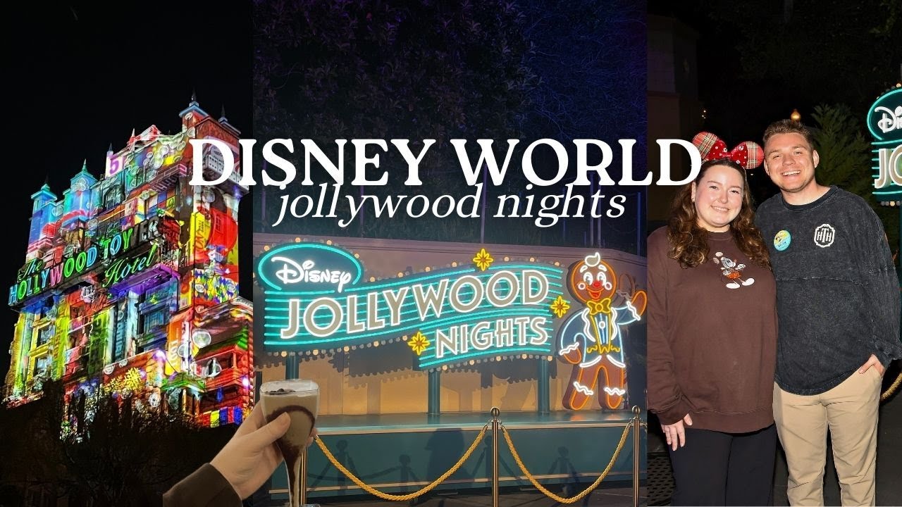 DISNEY WORLD VLOG✨- Jollywood Nights, Polynesian Resort Pool, Hollywood Studios, & more!