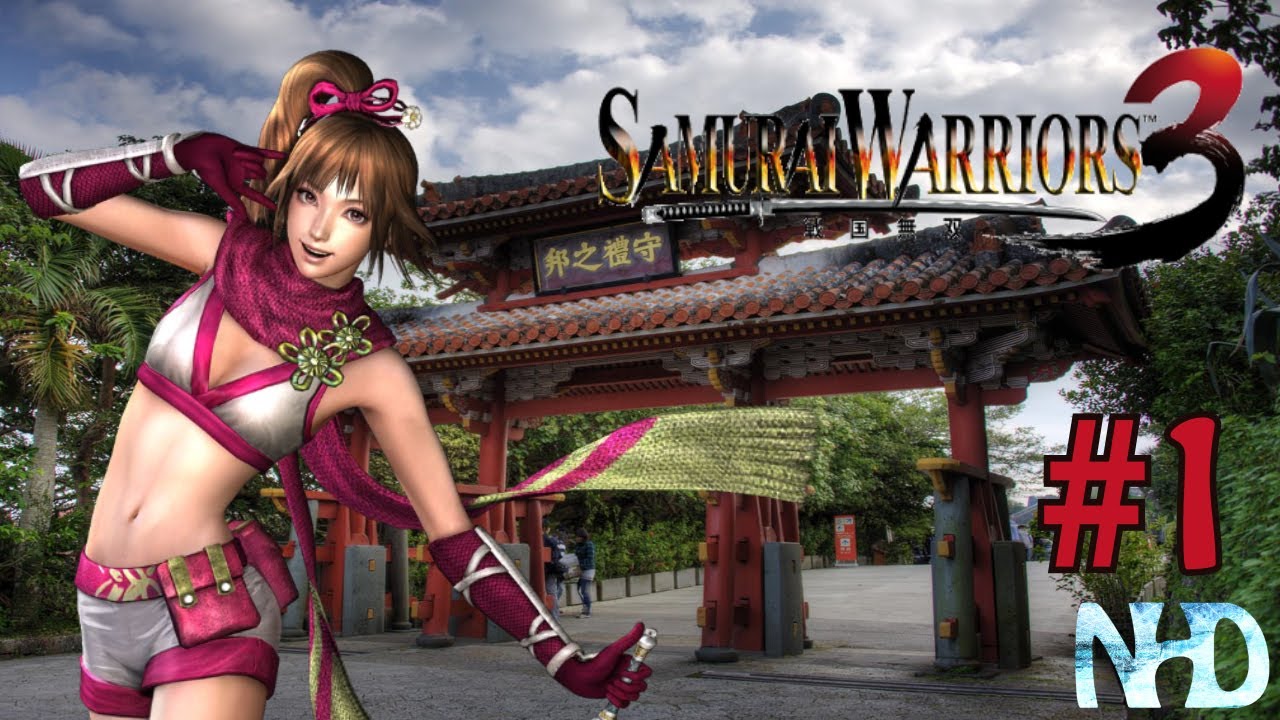 Let's Play Samurai Warriors 3 Z: Kunoichi (pt1) - Battle of Tonegawa