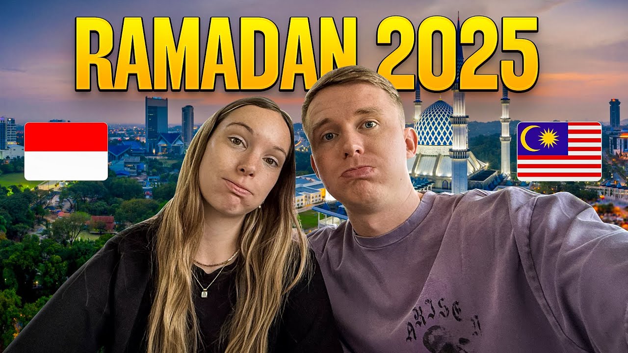 Fasting as NON-MUSLIMS for RAMADAN 2025 ☪️| Jakarta 🇮🇩 to Kuala Lumpur 🇲🇾