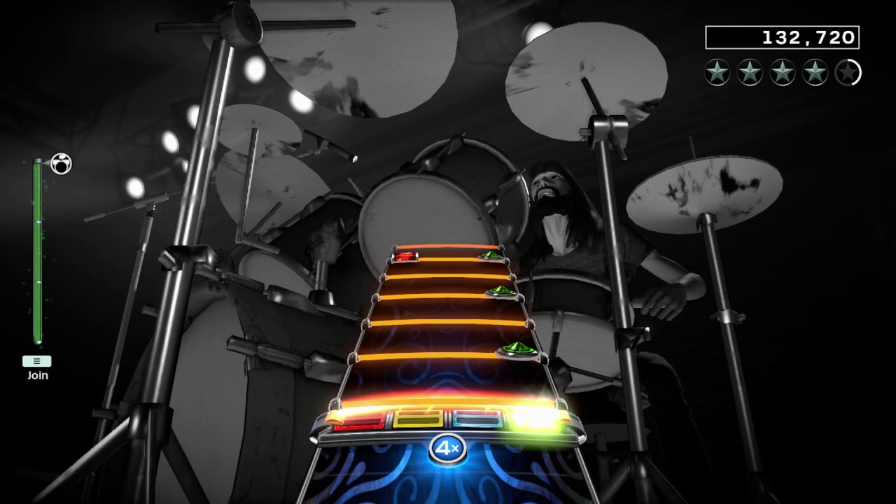 The Underground in America by Pantera Rock Band 4 Pro Drums Expert Gold Stars