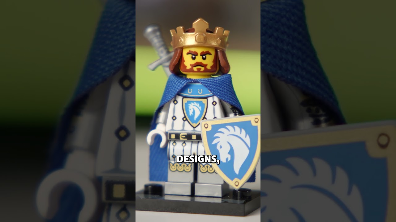 These Medieval LEGO Capes are a game changer! #lego #legocastle #legominifigures #legos
