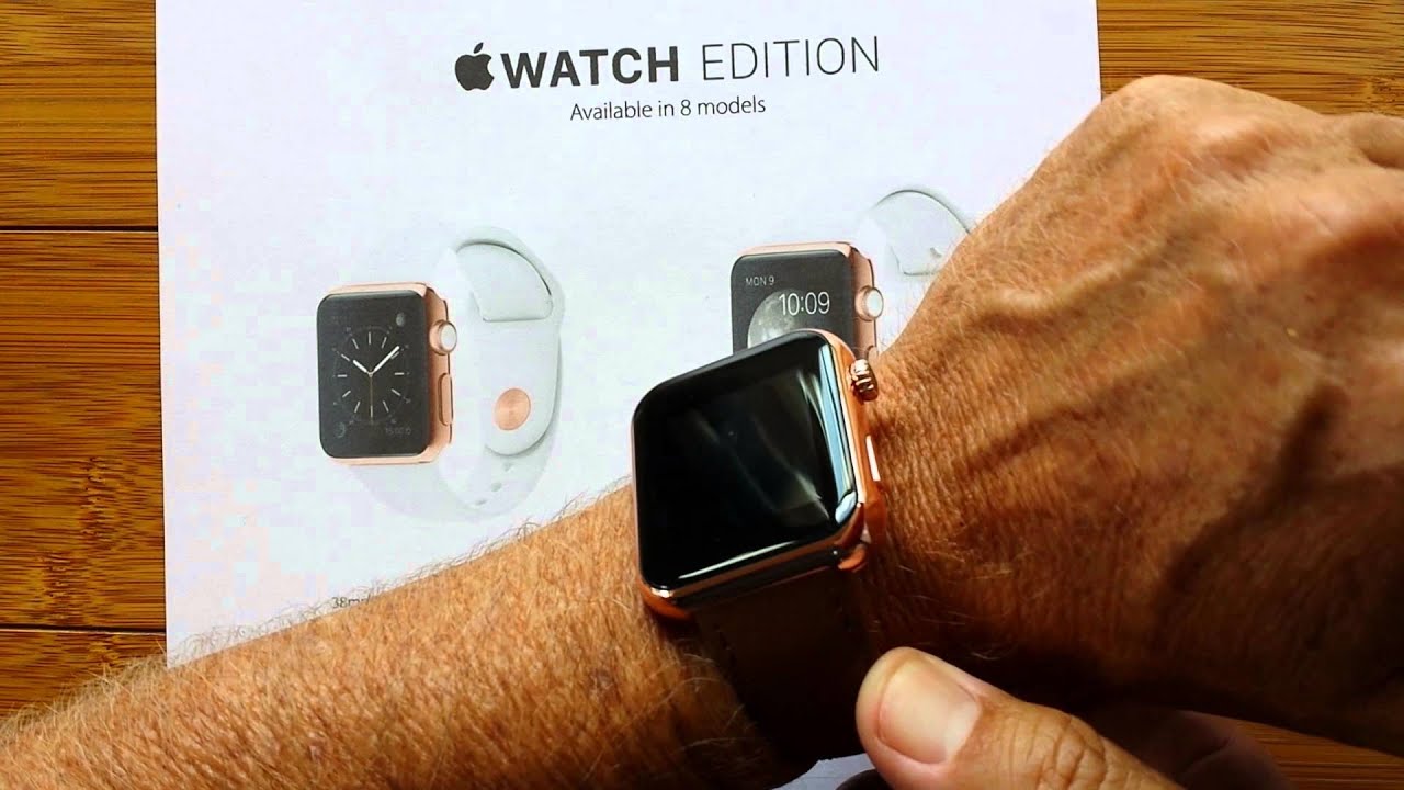 Introducing the Apple Watch Shaped AW08 in Rose Gold