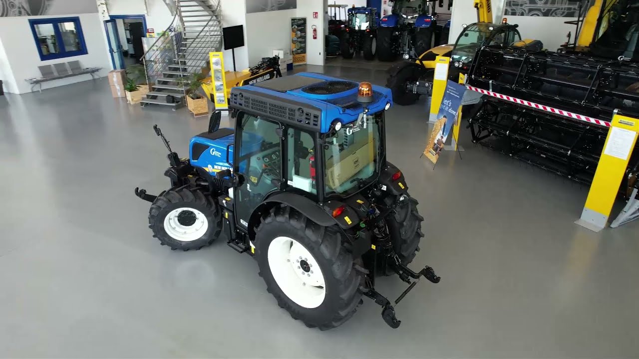 NEW HOLLAND T4 100F Cab ft  AgriTube Italia