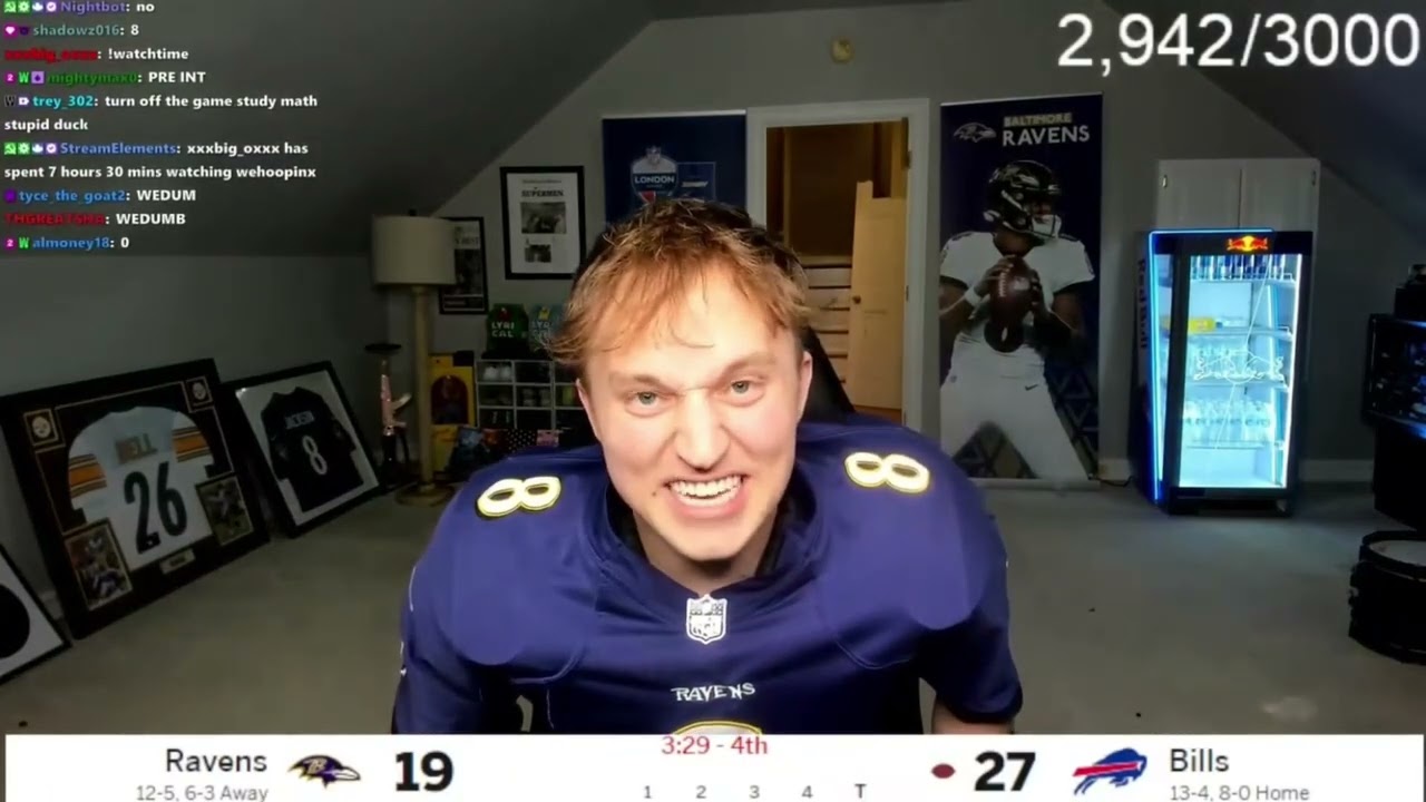 Wehoopin Reacts to Ravens losing to the Bills in the 2025 NFL Playoffs (STRONG LANGUAGE)