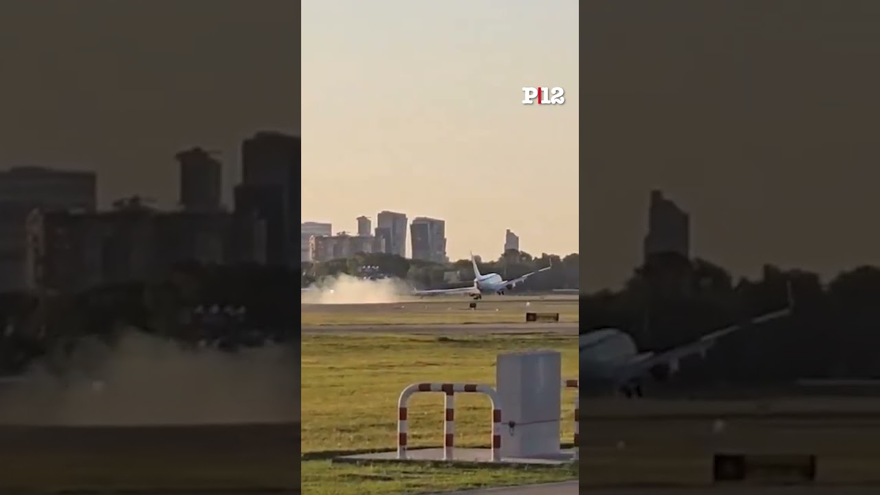 🛬 El ca&oacute;tico aterrizaje de un avi&oacute;n de Flybondi