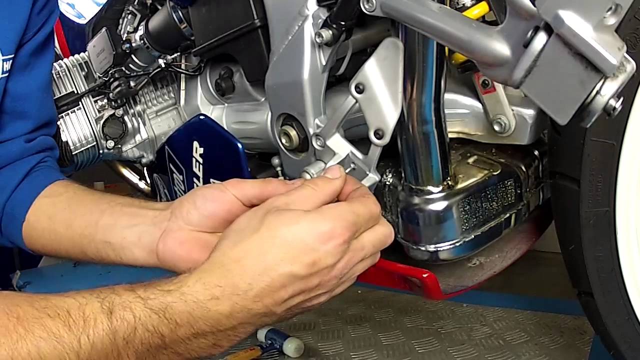 Verstellbare Fahrerfussrasten mit Feder - Adjustable rider footpeg with spring
