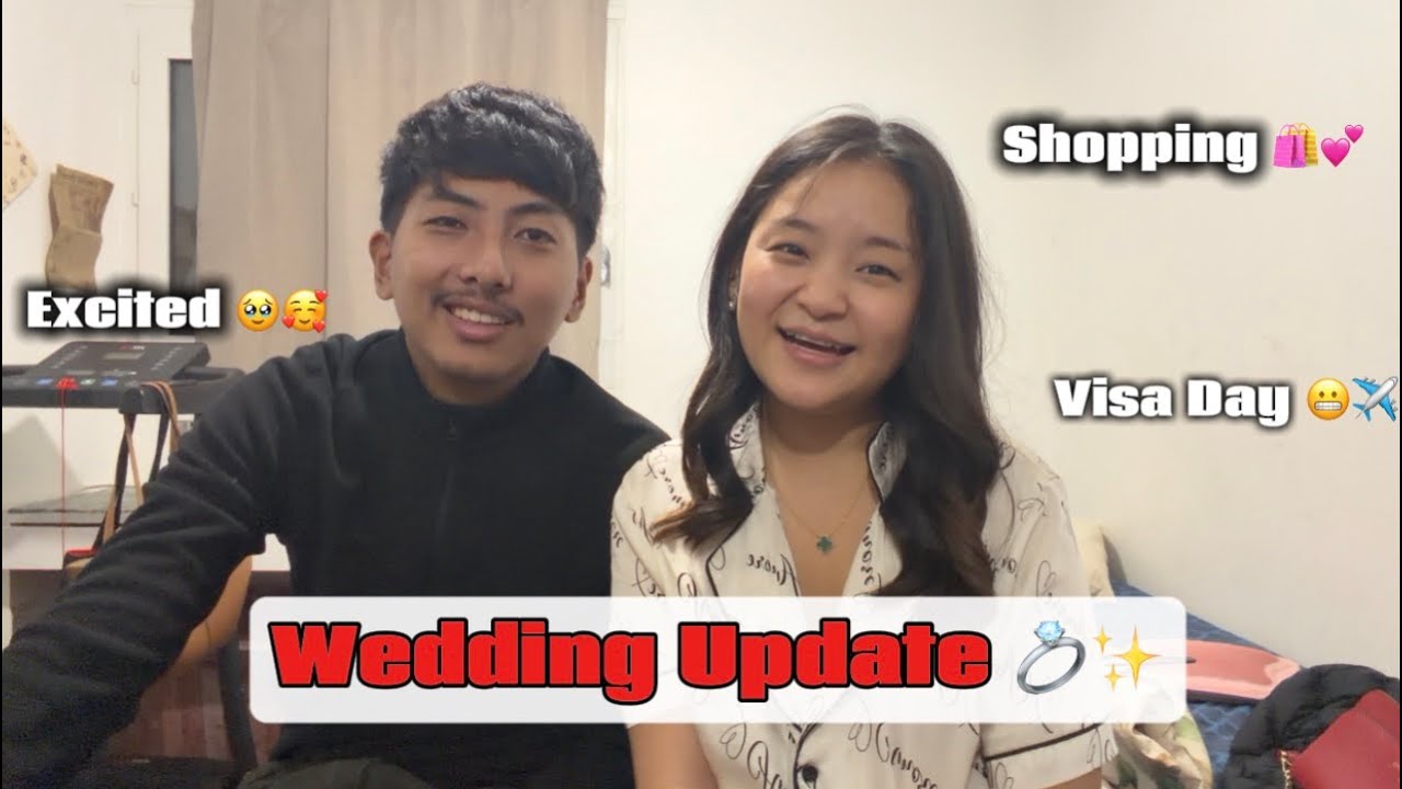 OUR WEDDING PLANS ARE GETTING REAL 💍+ VISA DAY & SHOPPING  🛍️ 🇫🇷 || TIBETAN VLOGGER PARIS 