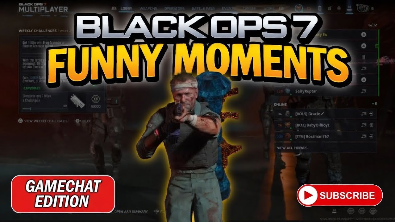 Old COD Lobbies Are ALIVE Again in BO7 – GAMECHAT Funny Moments