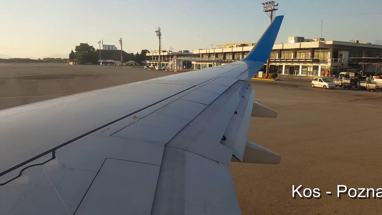 Kos - Poznań: start i lądowanie 12.08.2017