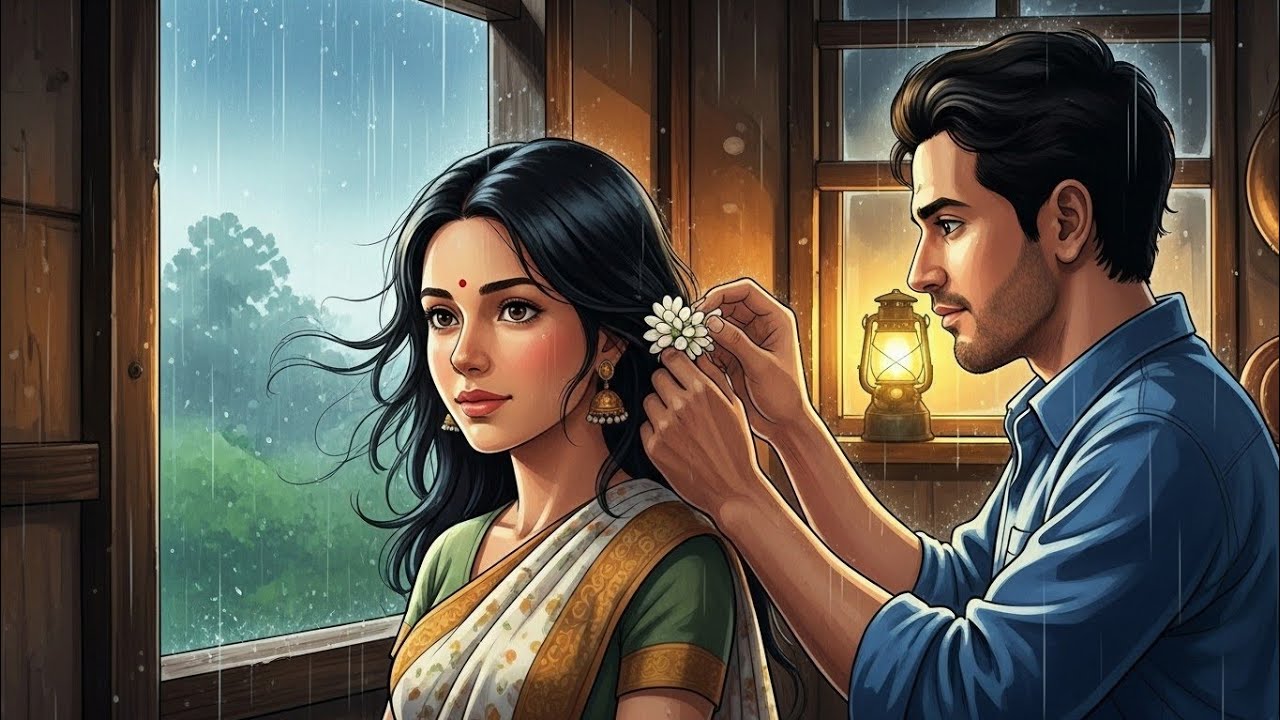 🌧️ Baarish Mein Pyaar – Episode 1Gajra Aur Baarish | 90s Indian Village Love Story