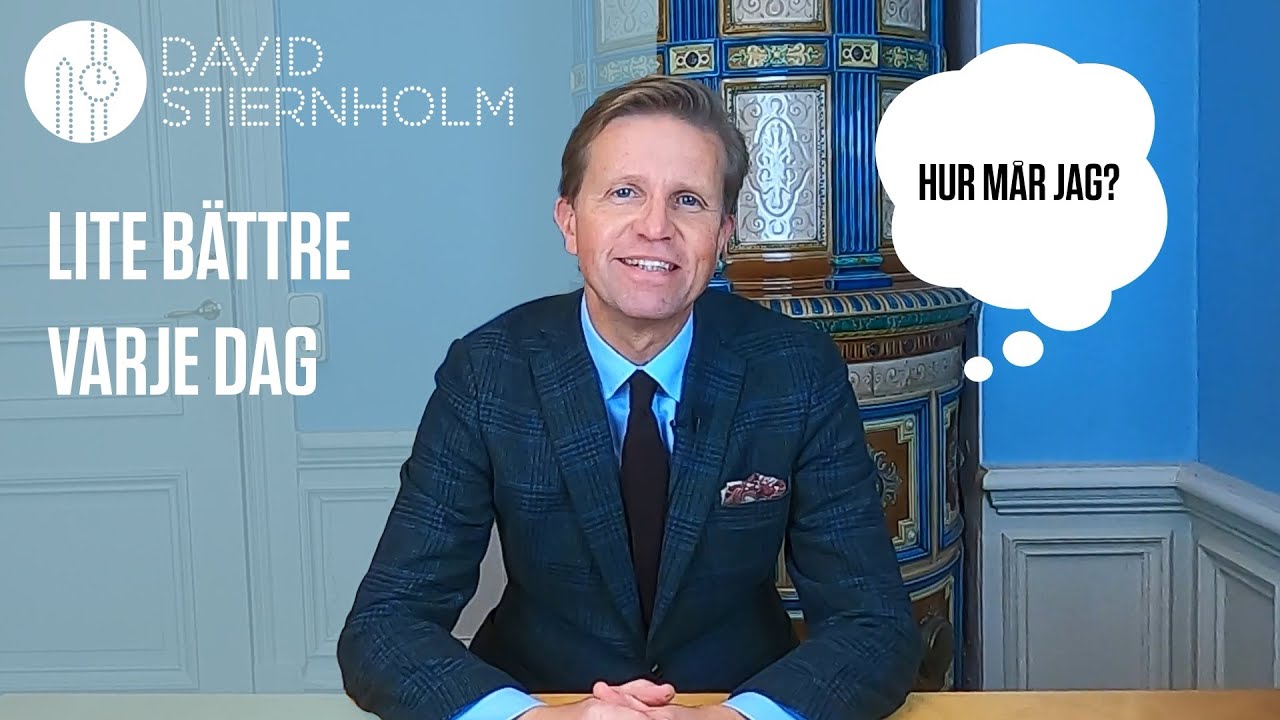 Vad behöver ändras för att du ska må tiptop?