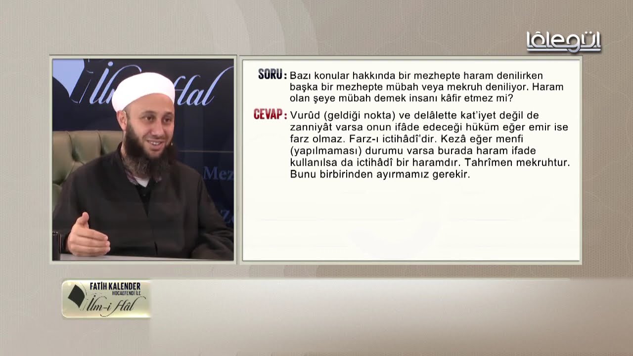 59-Haram olan şeye mübah demek insanı kafir yapar mı?
