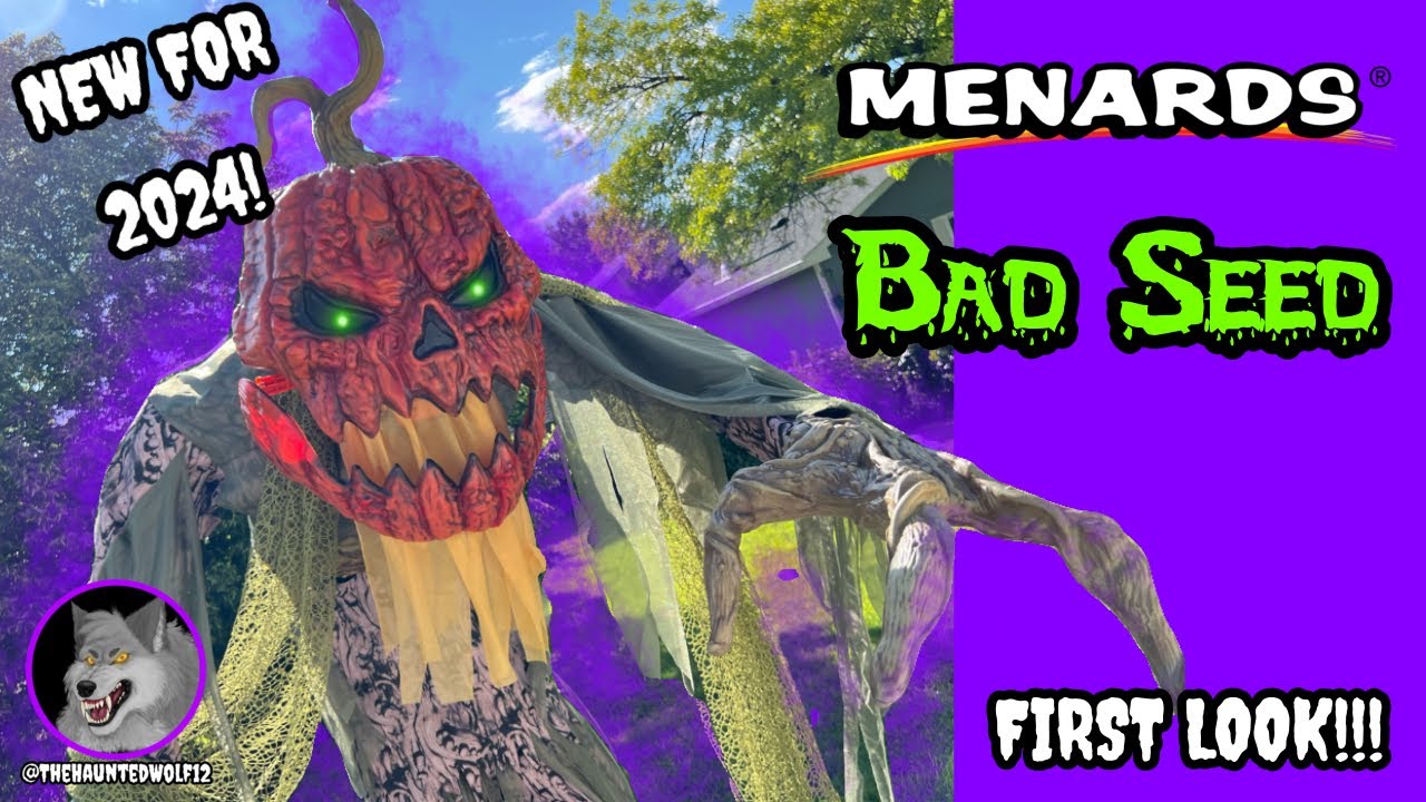 NEW FOR 2024 | SVI 7ft LED Halloween Animated Bad Seed from Menards UNBOXING & REVIEW!