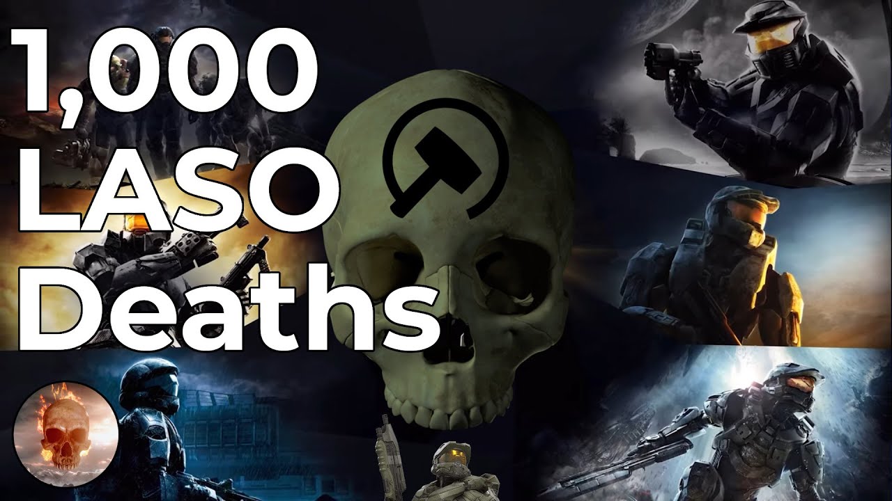 Restarting 1000 times playing Halo on LASO (Legendary All Skulls On)