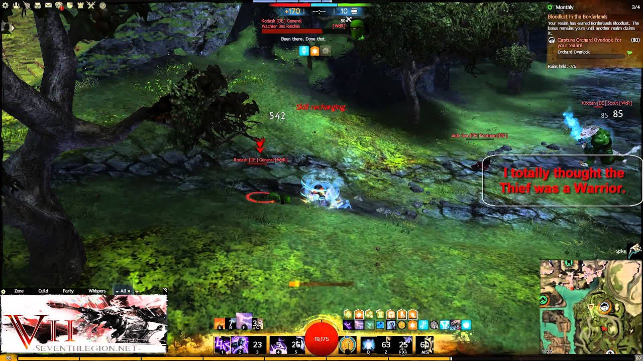 Guild Wars 2 - Elementalist WvW vs Kodash & Jade Sea